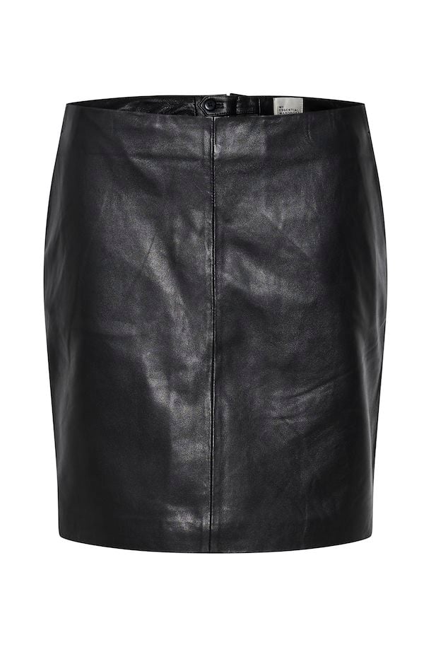 My Essential Wardrobe 19 lædernederdel – sort