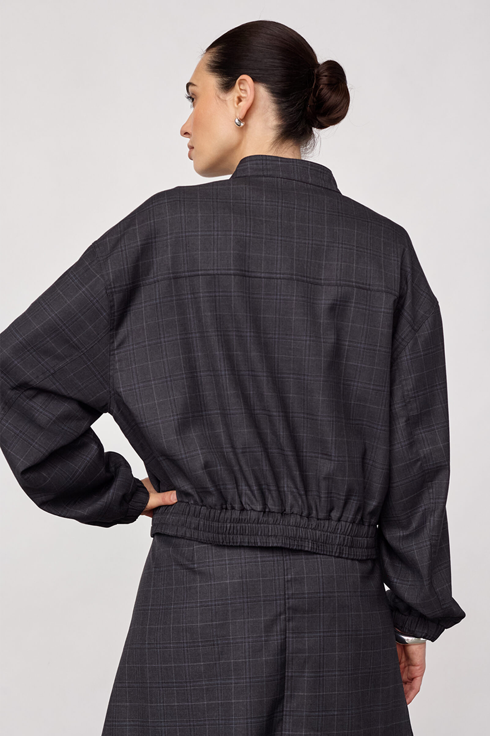 EloraCC Check Pleat Jakke