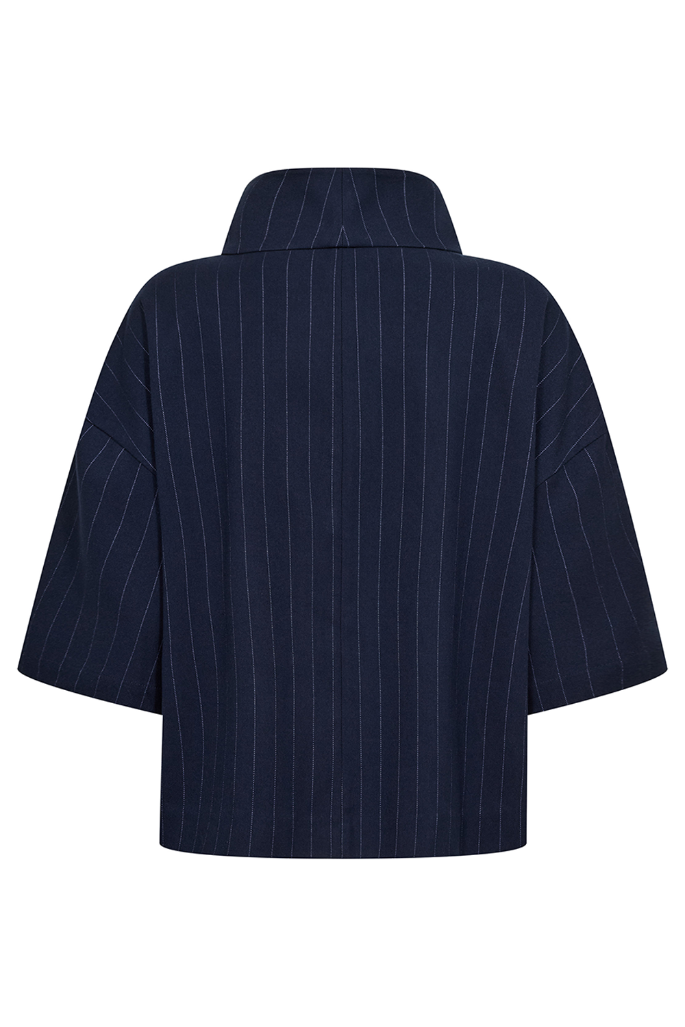 GabieCC Pin Funnel Neck Bluse