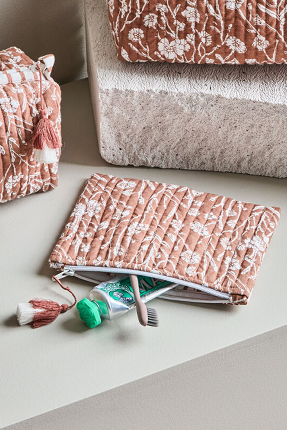 HDCare Toilettaske Lille Terracotta