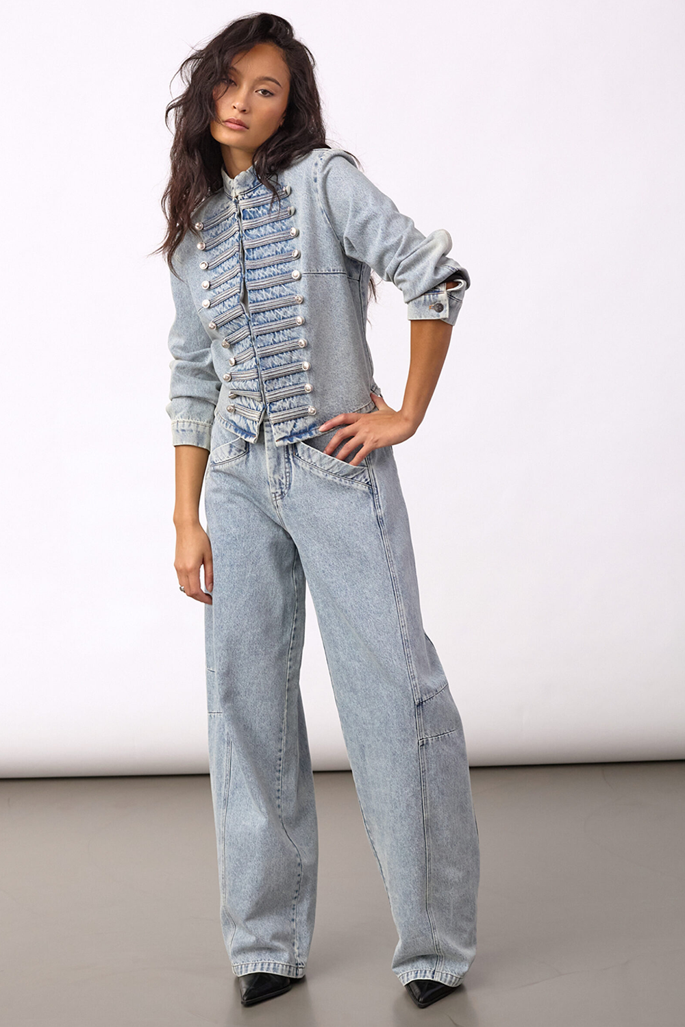 JacksonCC Officer Denimjakke