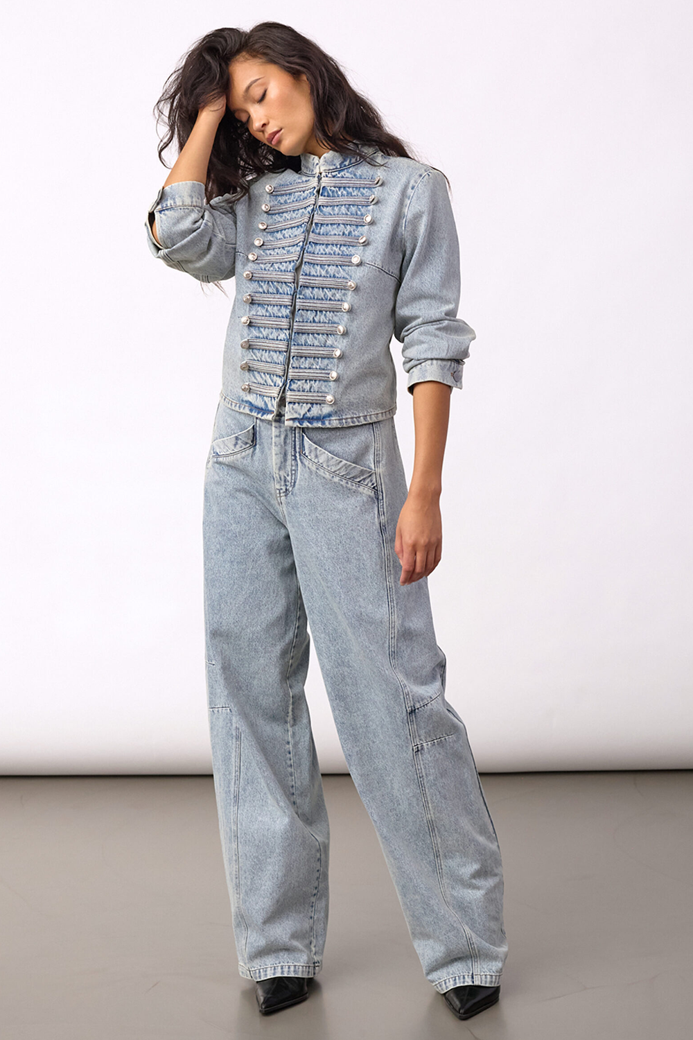 JacksonCC Officer Denimjakke