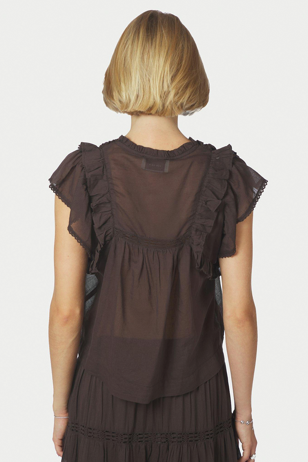 Jayla Voile Top