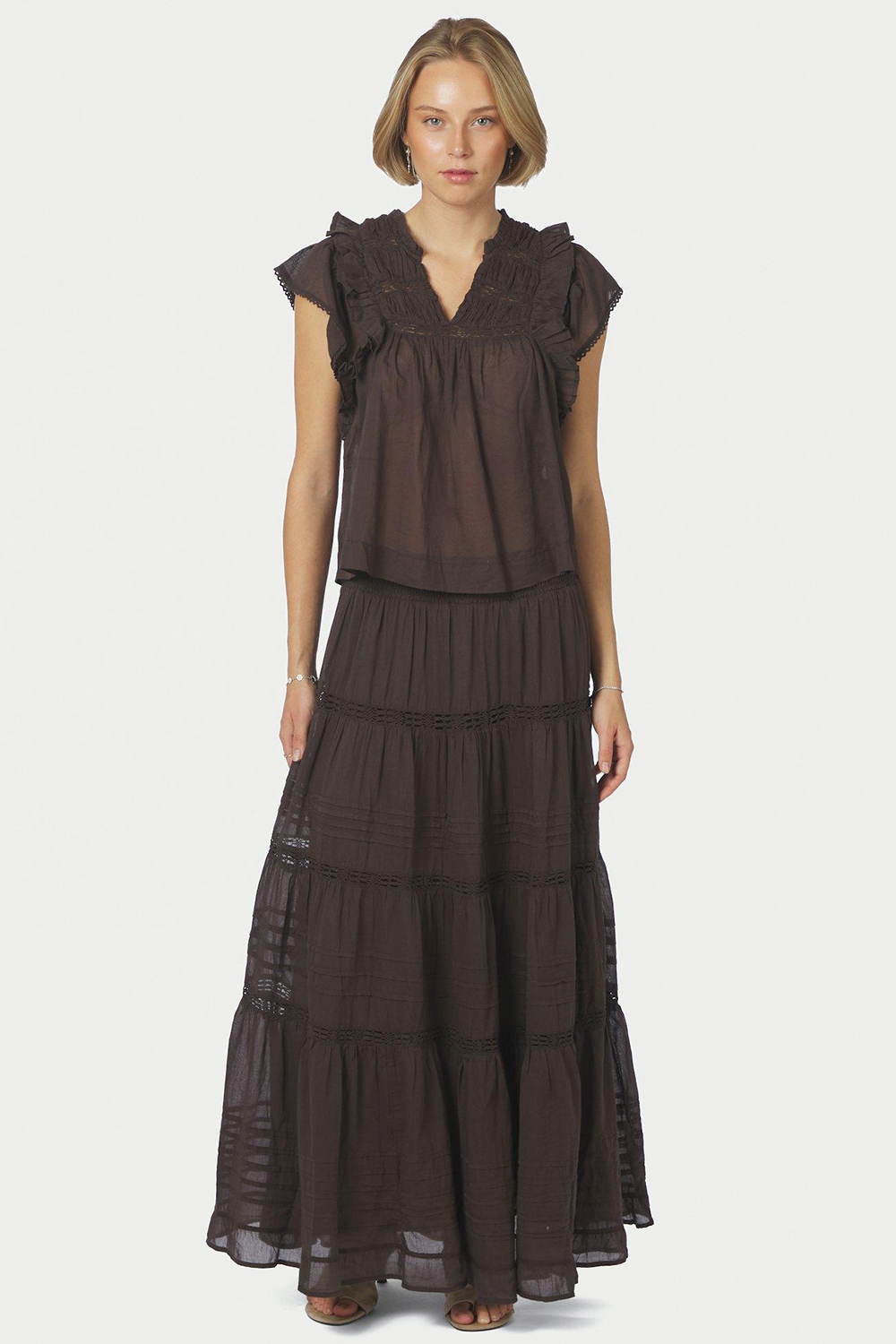 Jayla Voile Top