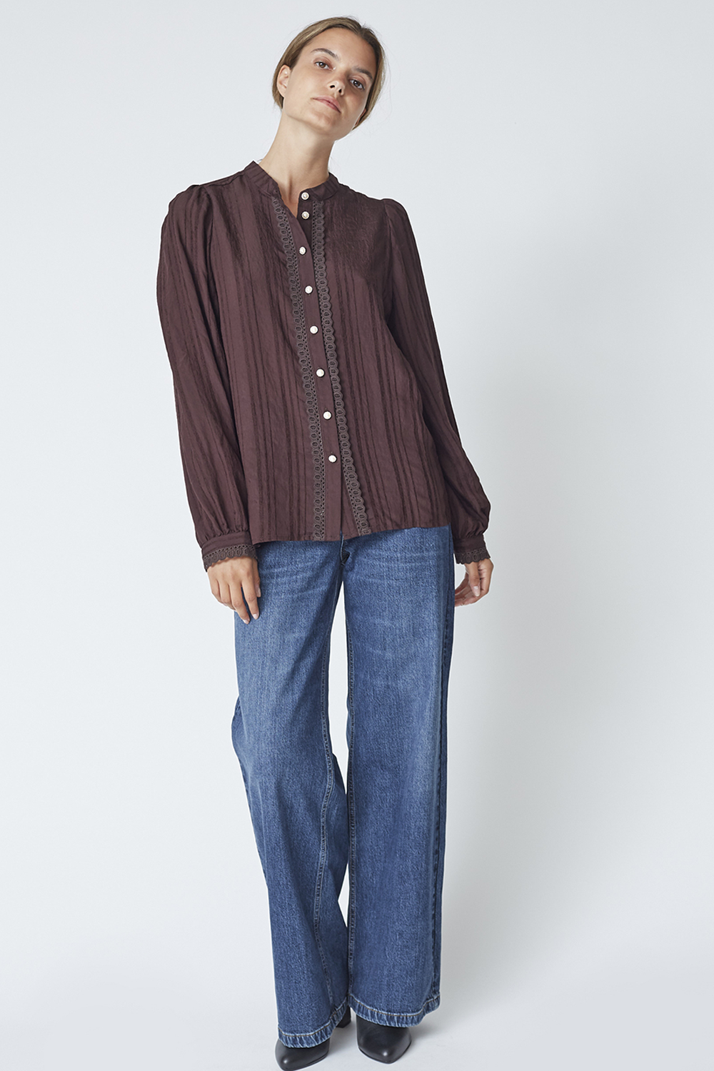 KesiCC Lace Skjorte