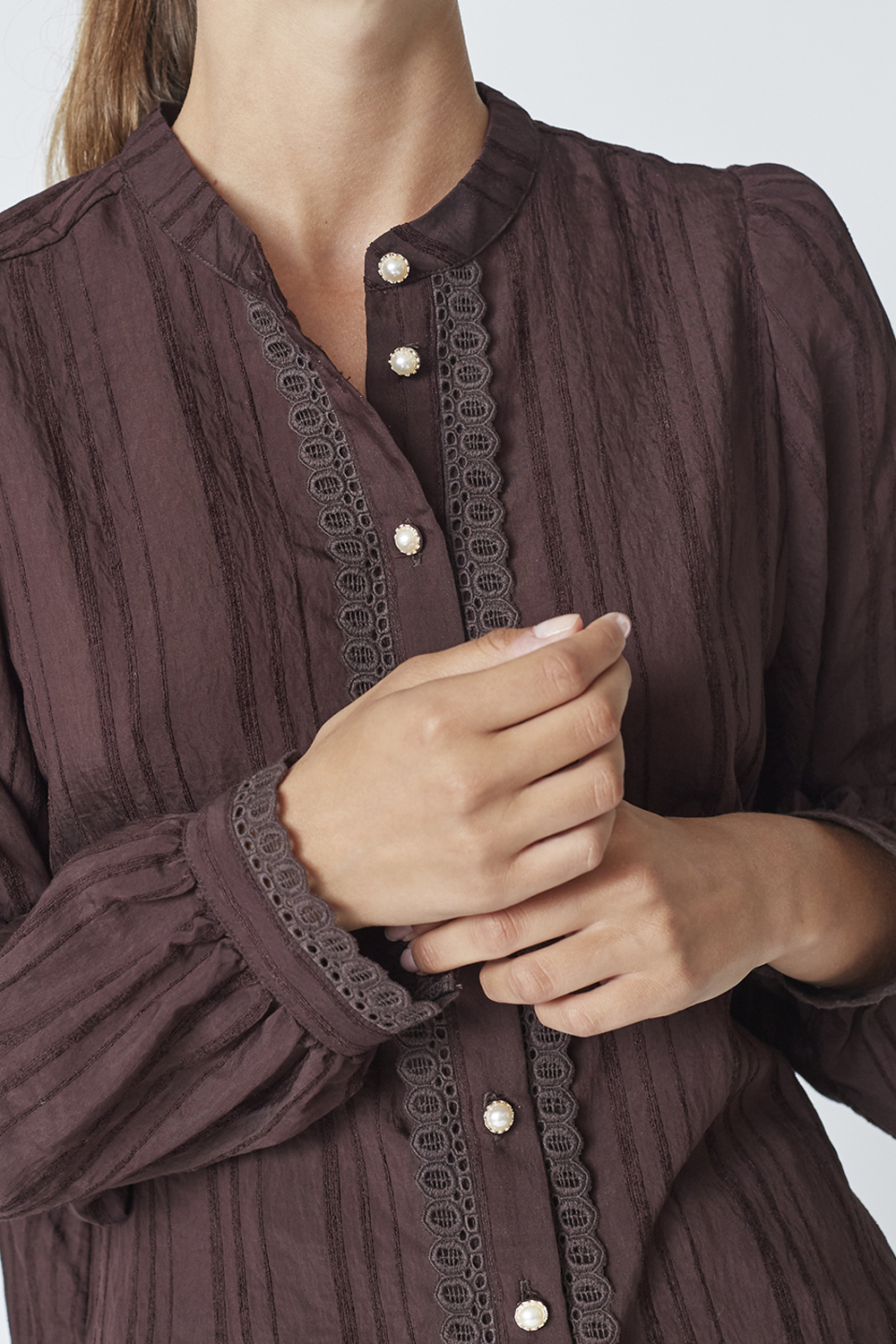 KesiCC Lace Skjorte