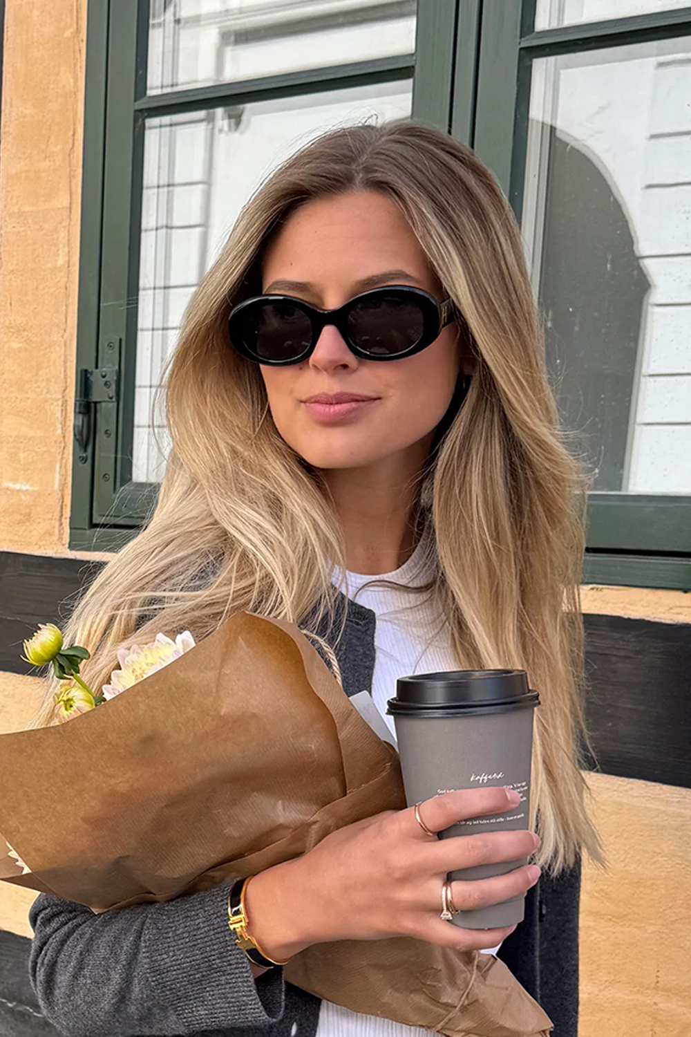 Positano Black Premium Solbrille
