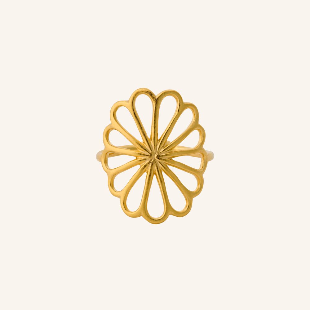 Large Bellis Adj. Ring
