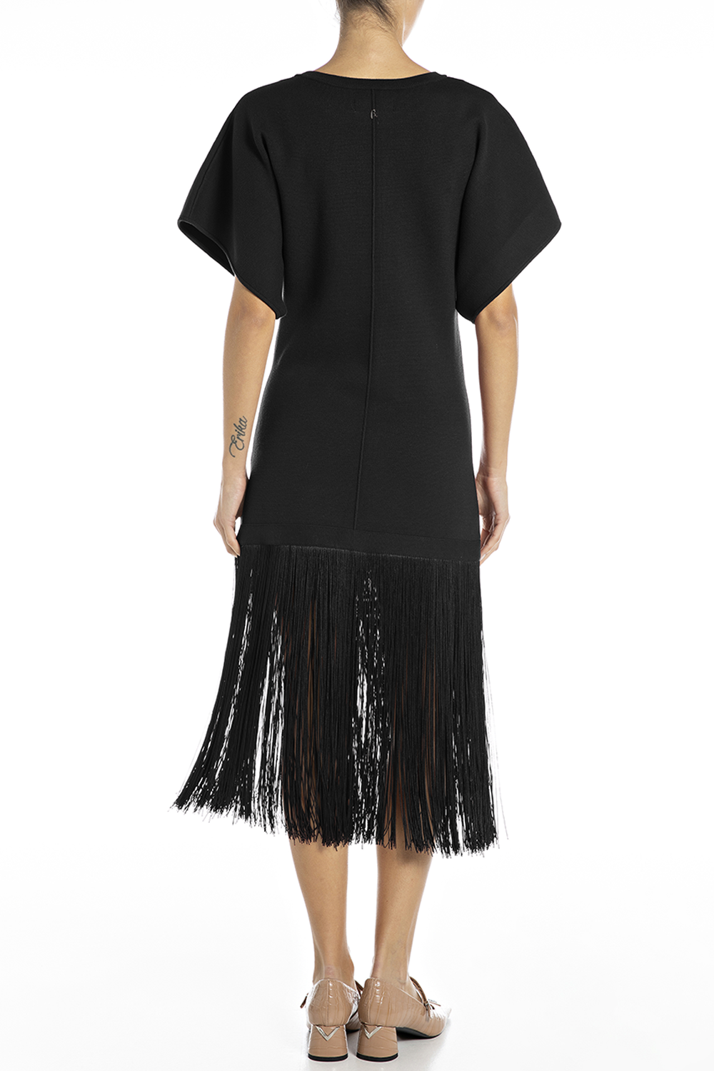 Fringed Kjole