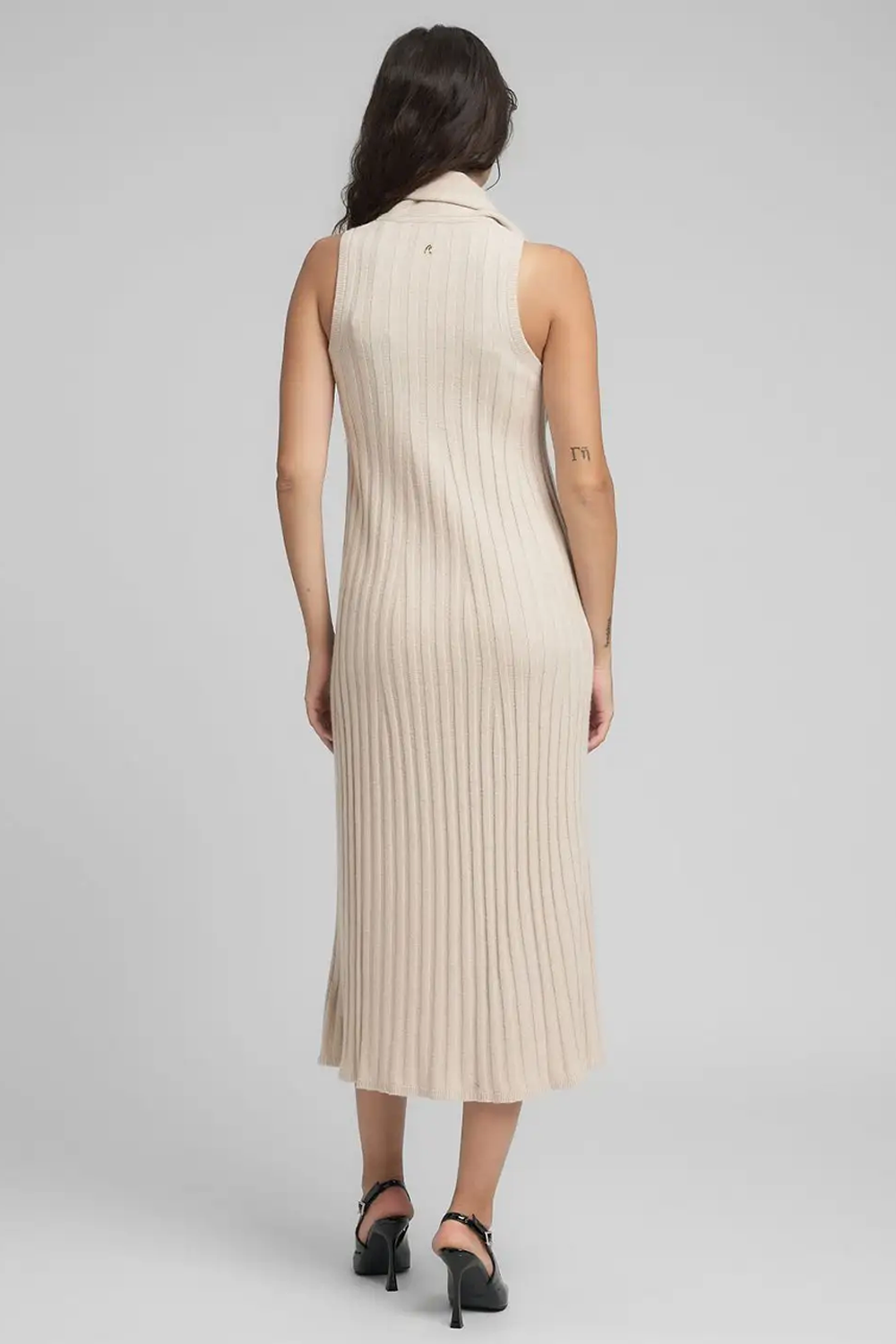 Scarf Neck Kjole