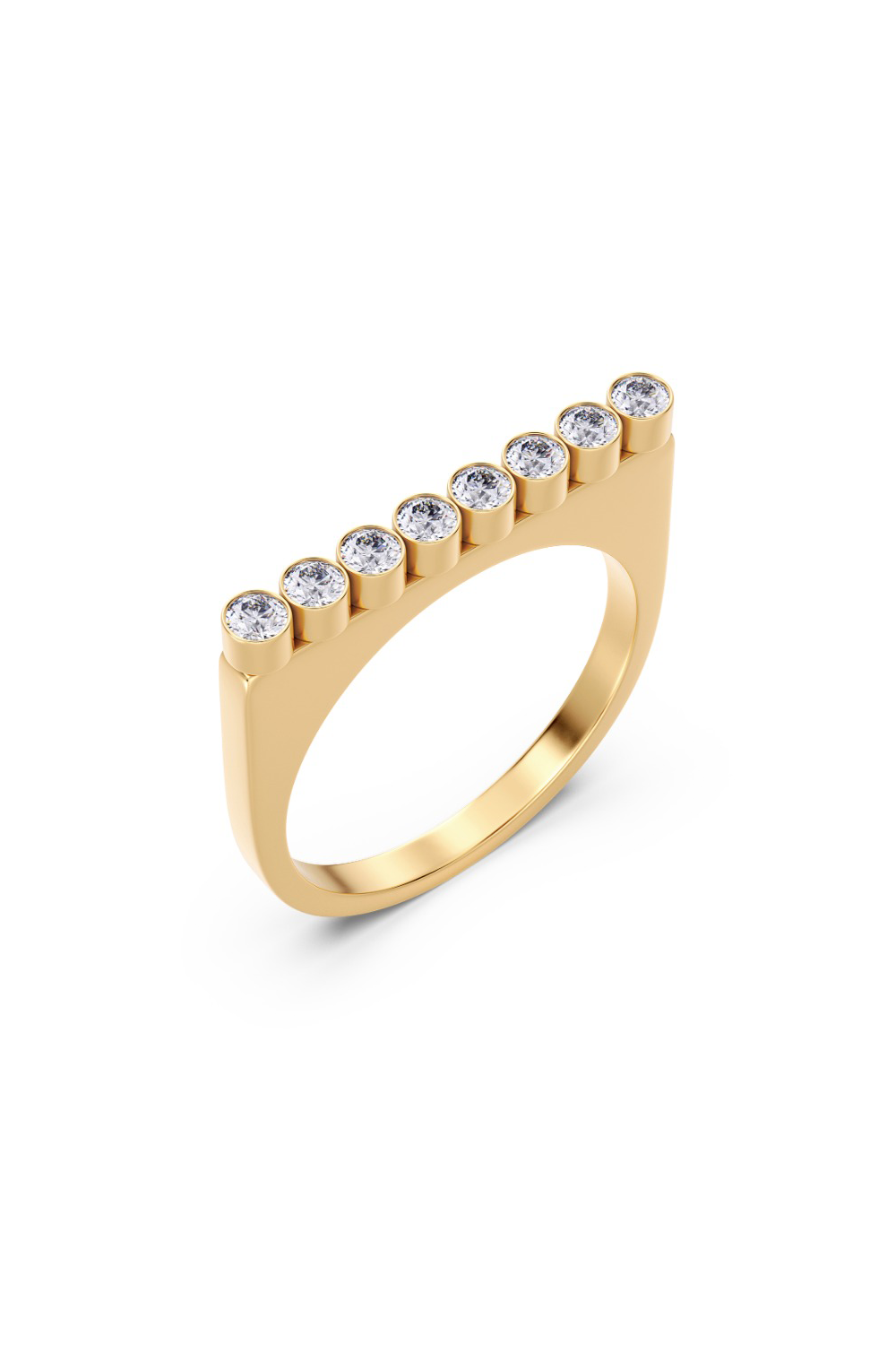 Twiggy CZ Ring