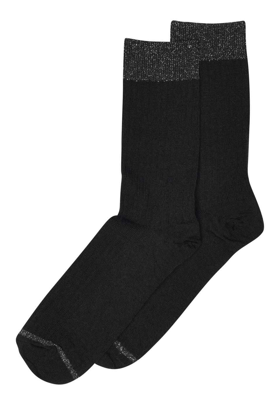 Erina Wool Rib Strømper