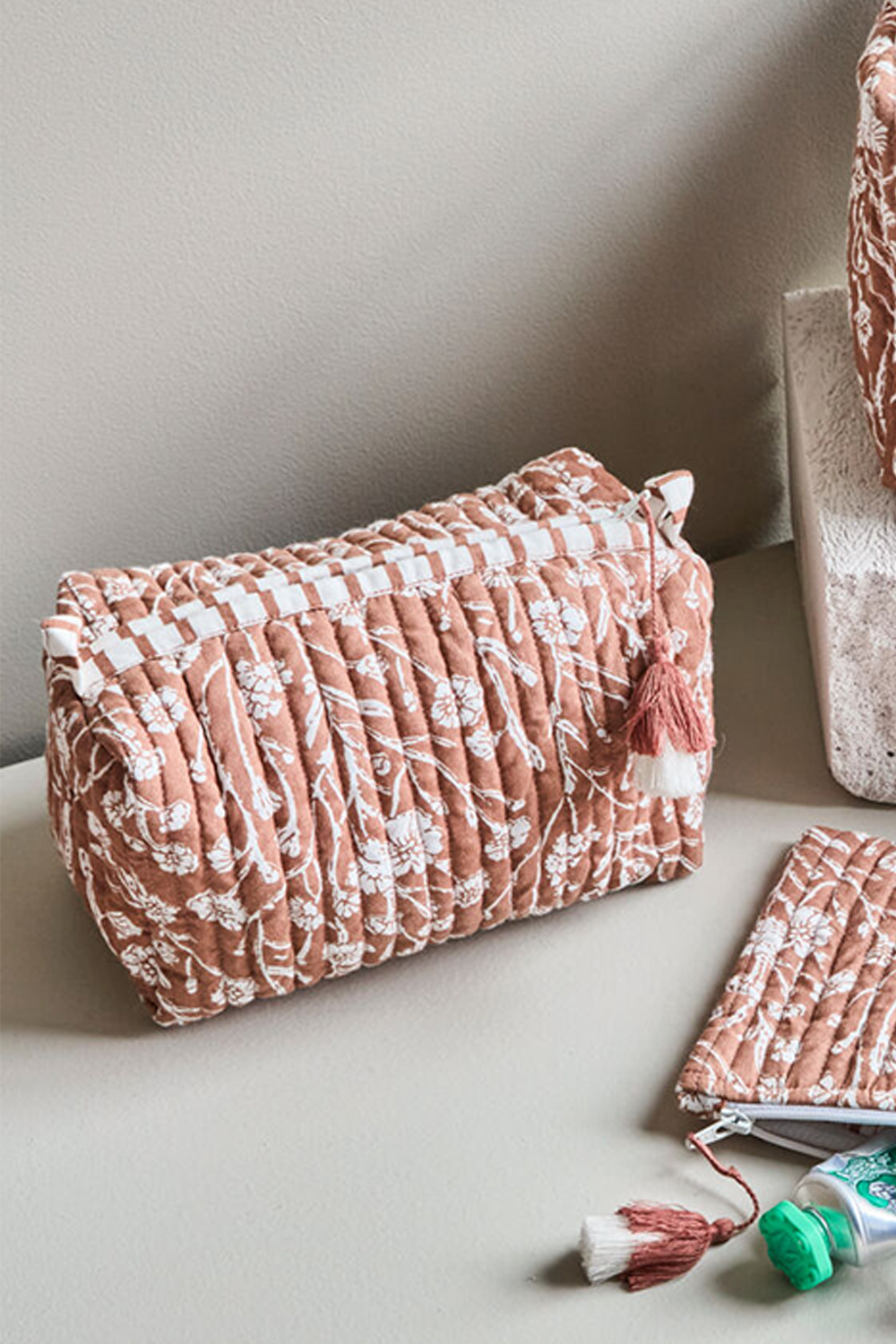 HDCare Toilettaske Mellem Terracotta