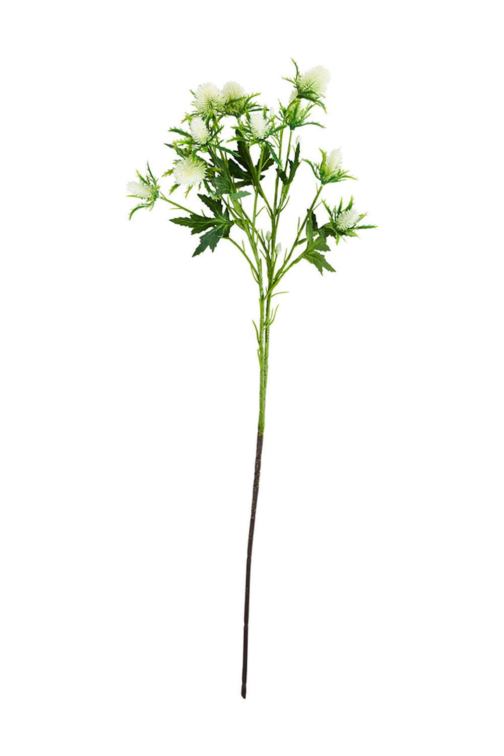 Kunstig blomst, HDEryngium, Hvid
