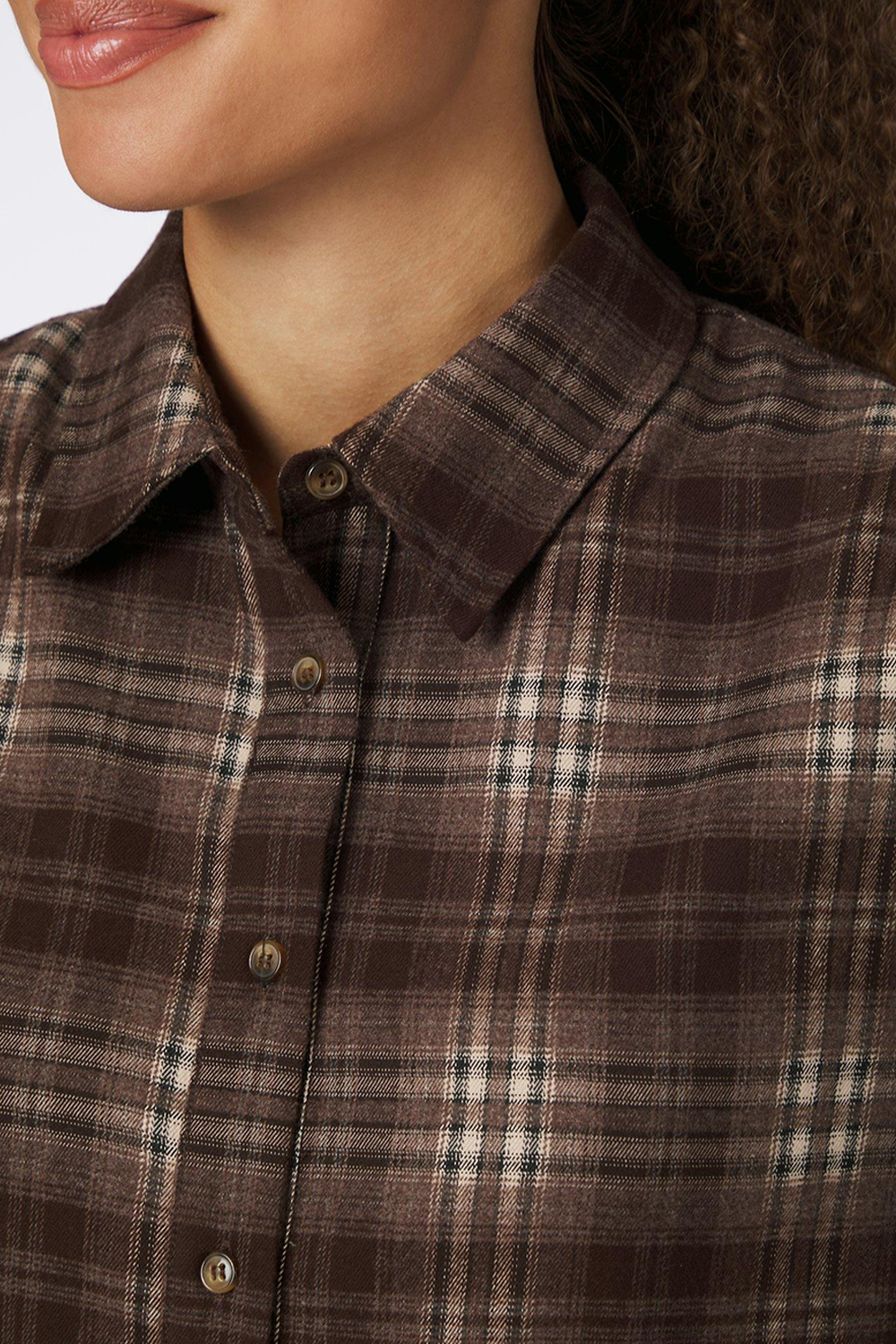 Jaylin Flannel Check Skjorte