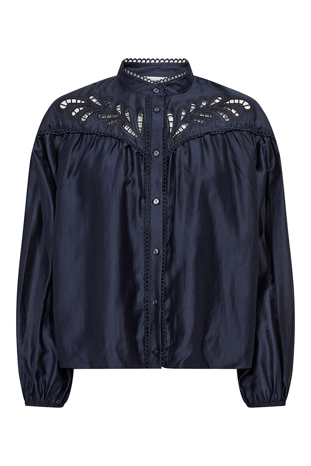 MelinCC Balloon Lace Skjorte