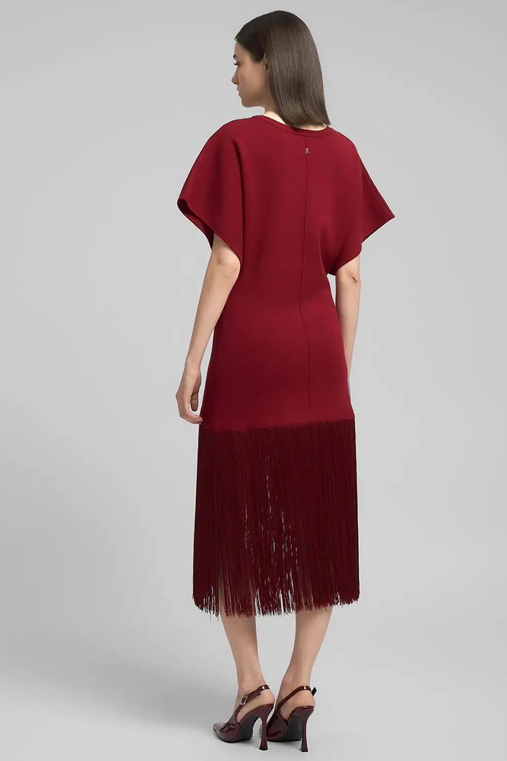 Fringed Kjole