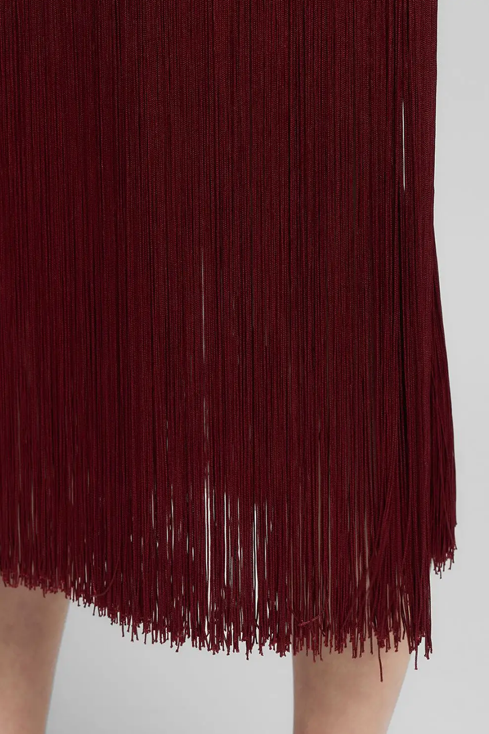 Fringed Kjole