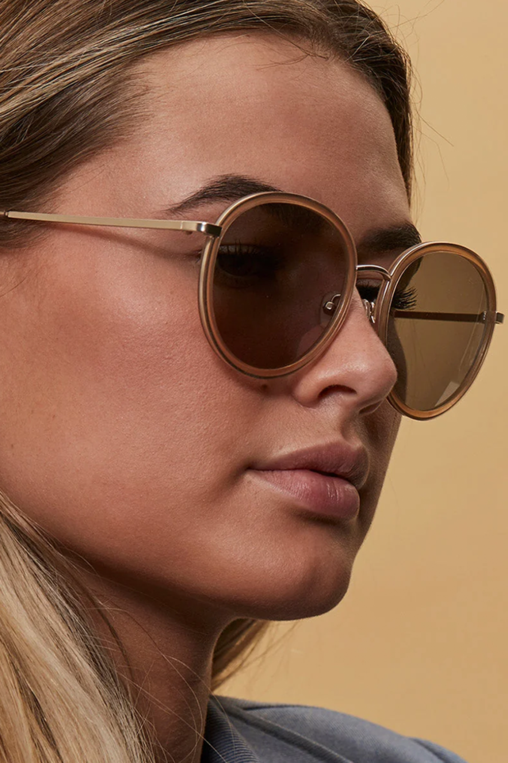 Trieste Gold Premium Solbrille